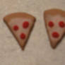 WIP- Pizza Earrings