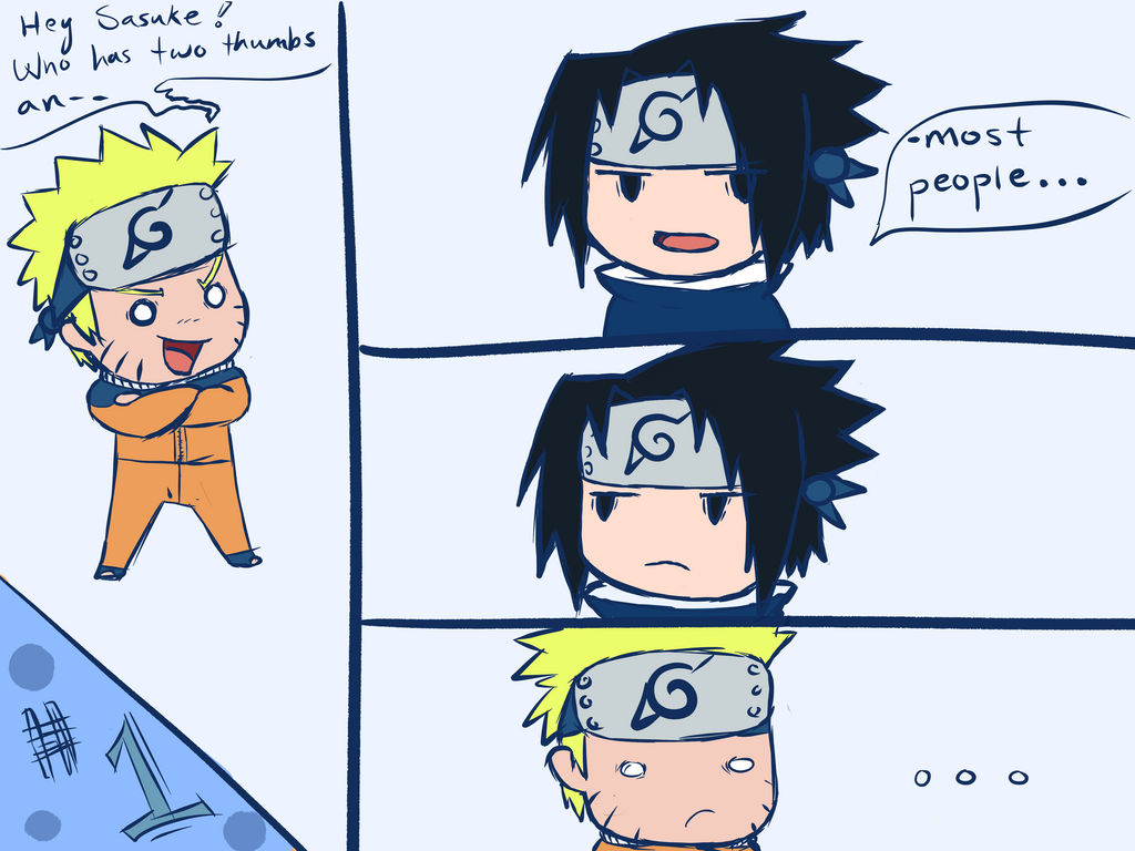 Naruto and Sasuke Bad Jokes #1