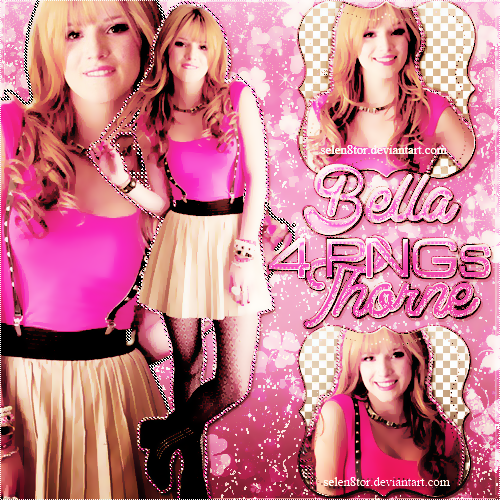 -Bella Thorne PNG Pack