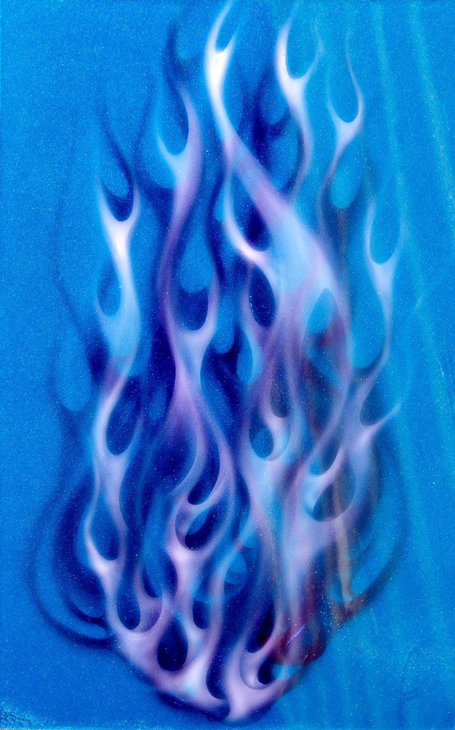 Red to Blue Kameleon Flames