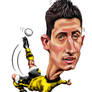 Robert Lewandowski (Borussia Dortmund) Caricature
