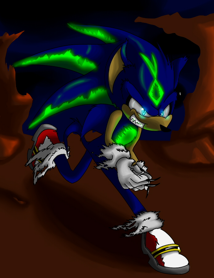 Sonic darkspine by lissfreeangel on DeviantArt