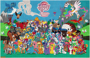 Full MLP poster bead Mosaic