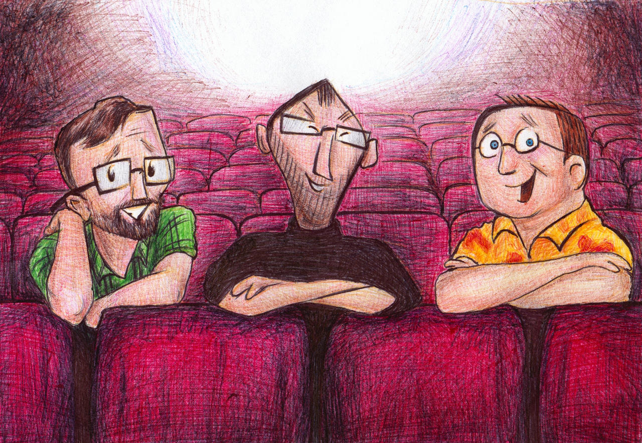 Ed, Steve, and John go to the Movies