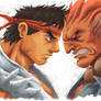 SF: Ryu vs Akuma
