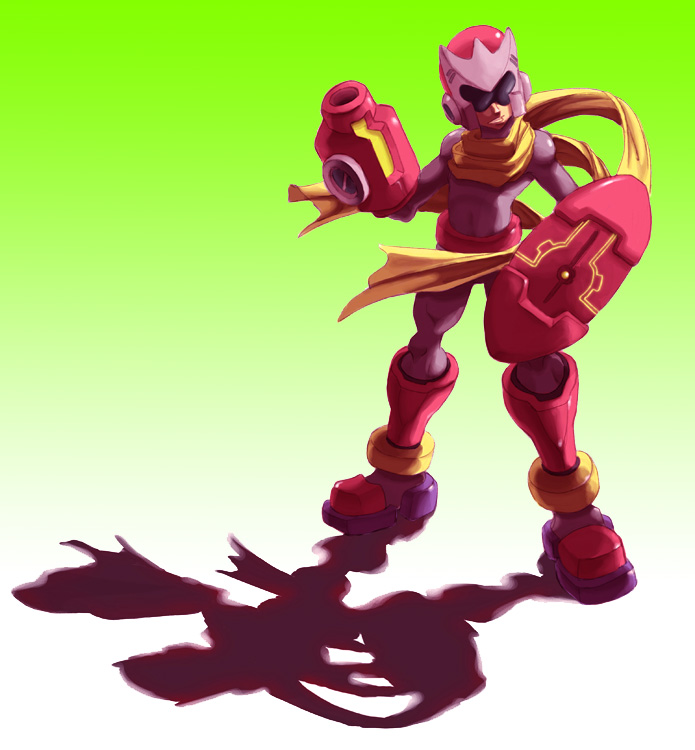 Protoman Zero Protoman Zero by ZEBES on DeviantArt