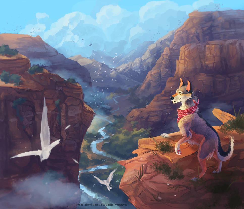 Canyon - commission by Yessys