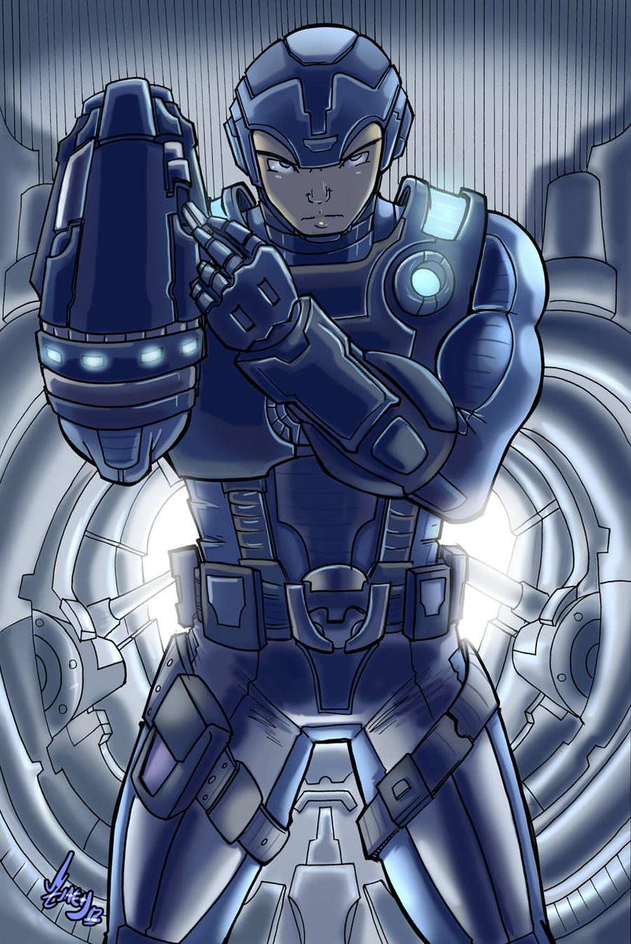 Mega Man by Jaehthebird on DeviantArt