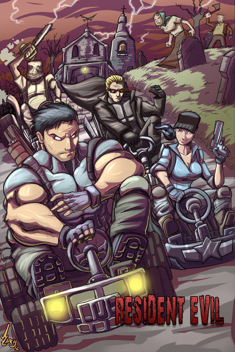 Resident Evil Kart by Jaehthebird