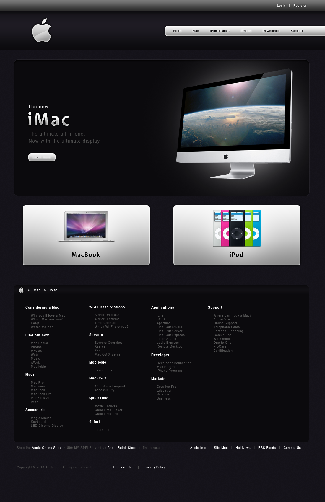 Apple Webdesign by Esi0n on DeviantArt