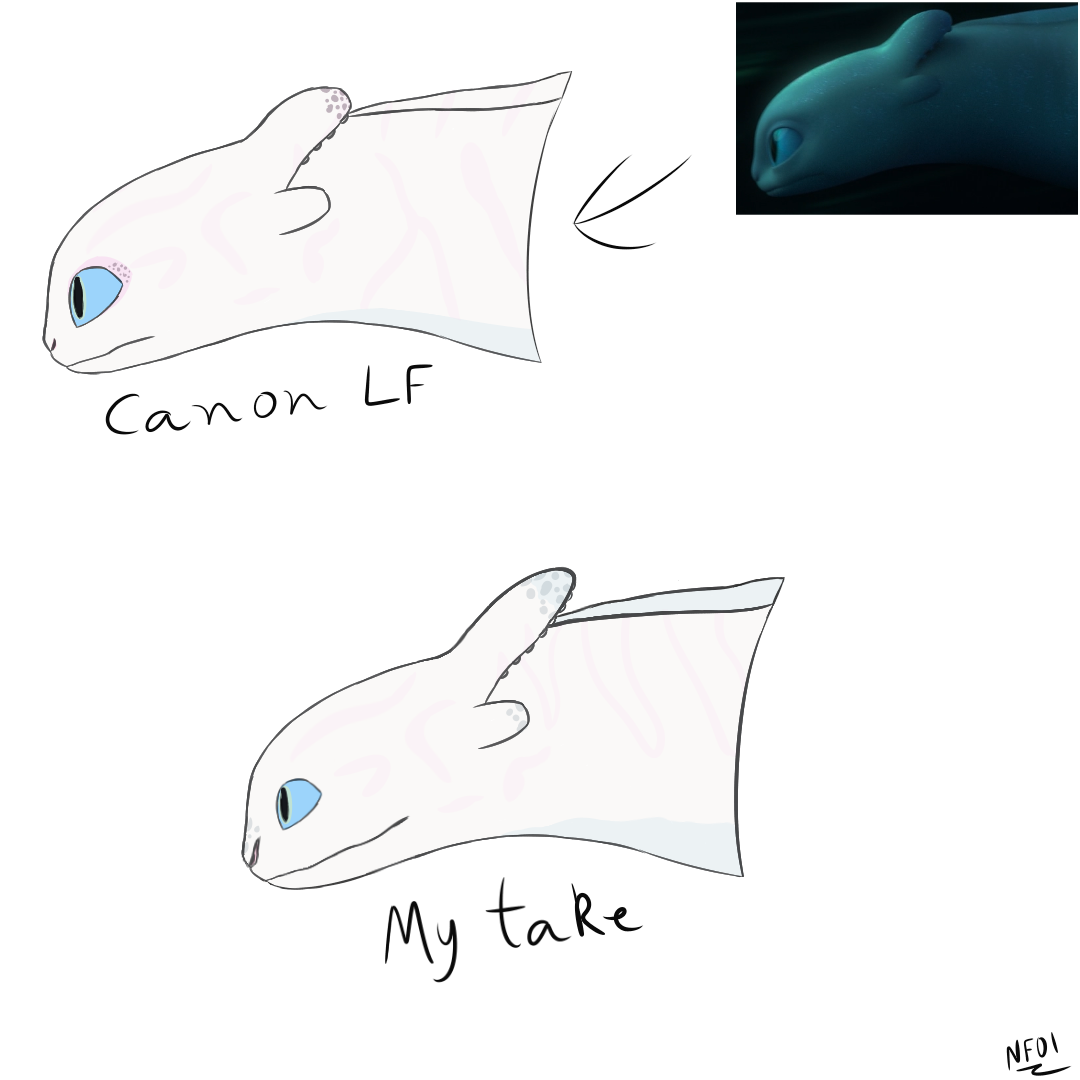 Light Fury Redesign by NightFury-2001 on DeviantArt