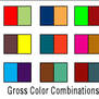 Gross Color Combinations