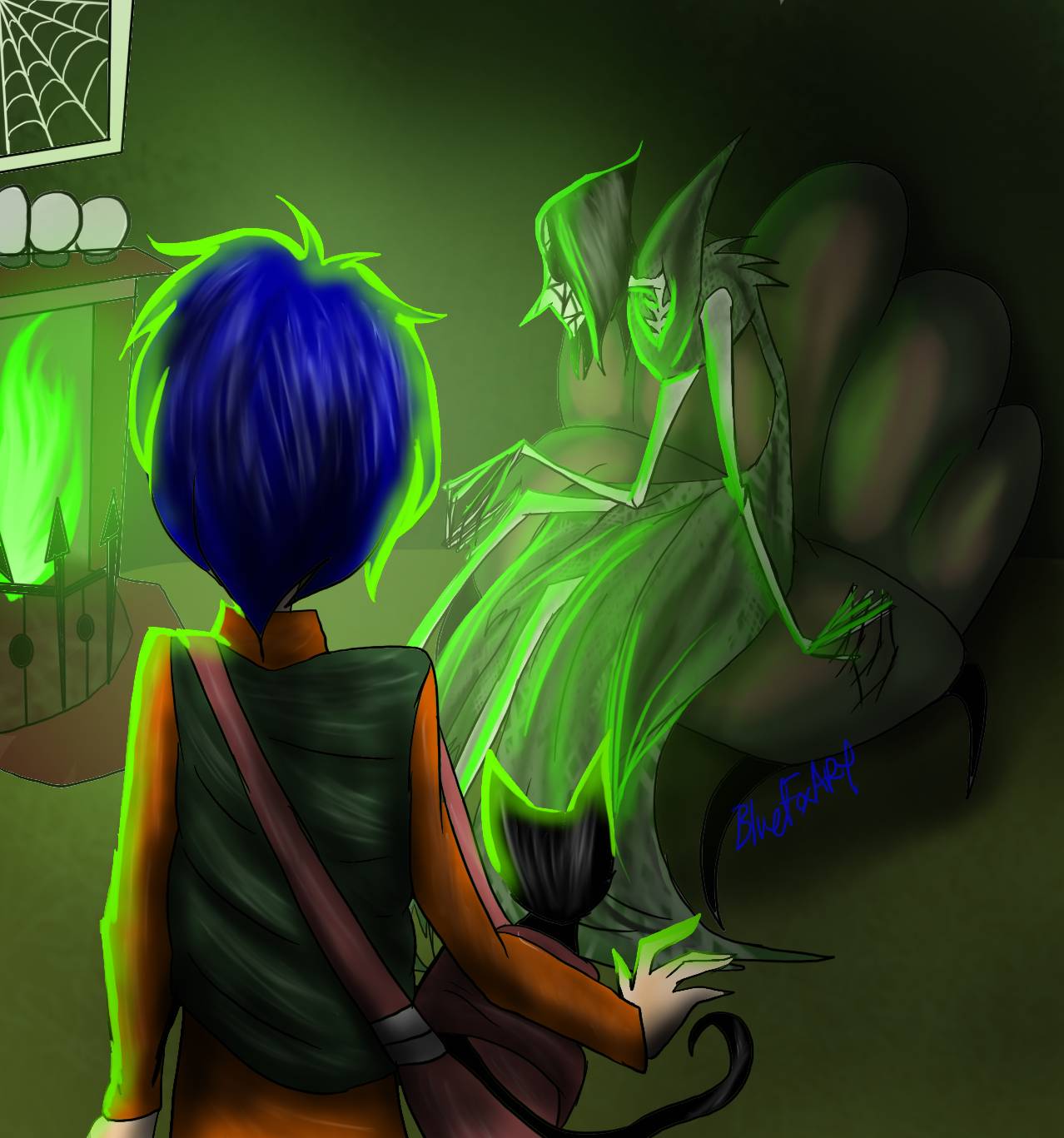 Coraline And The Beldam By BlueFoxArtStudios On DeviantArt coraline-and-the-beldam-by-bluefoxartstudios-on-deviantart