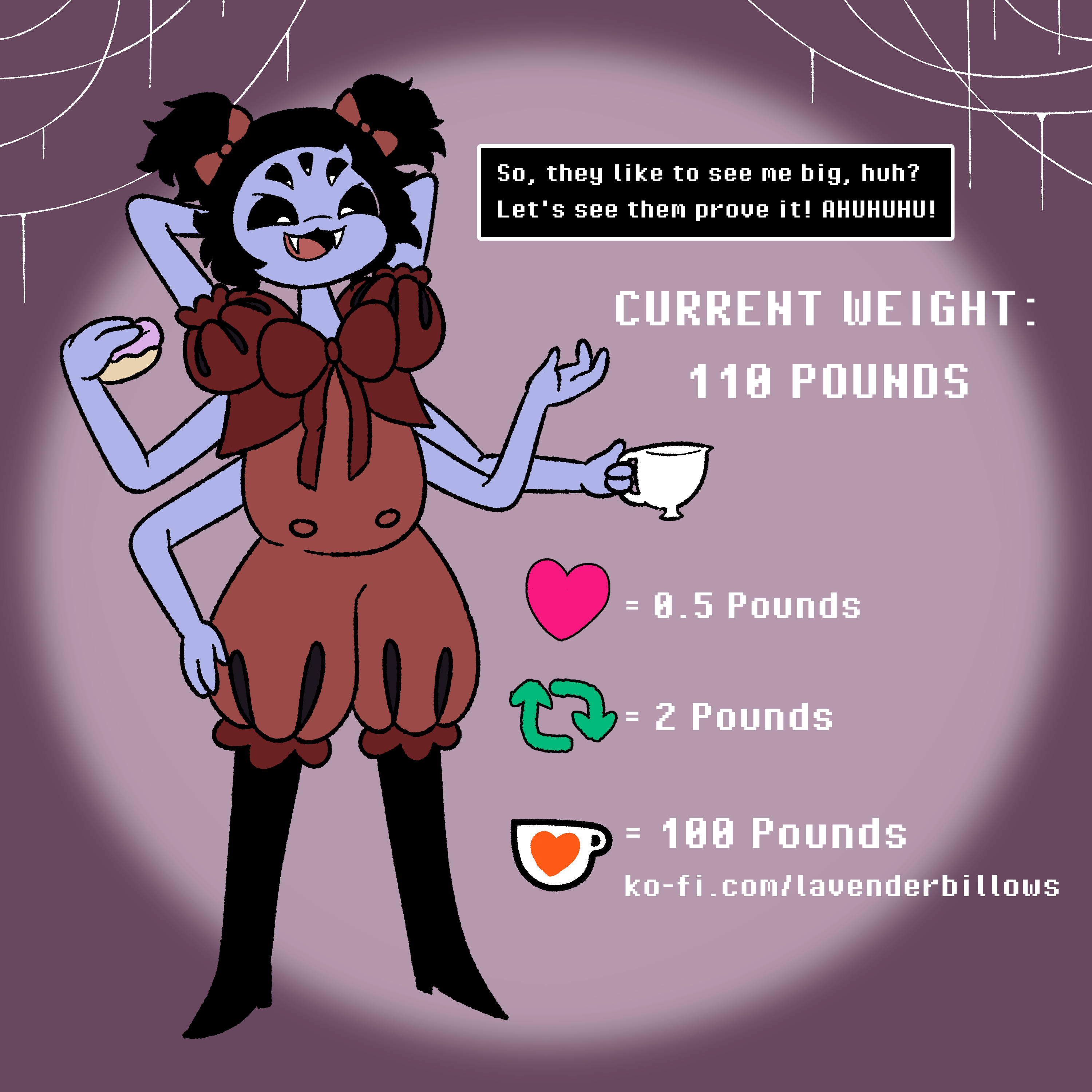 Muffet Raffle Muffet Drive 1 by LavenderBillows on DeviantArt