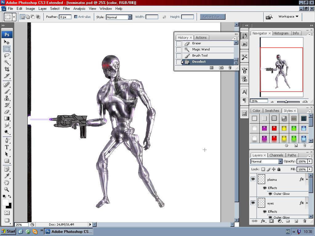 Terminator WIP by UndeadT on DeviantArt