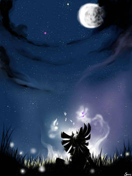 Skull Kid in the night....