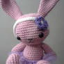 Tilly the ballerina bunny amigurumi