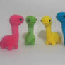 Bright Colors Crochet Amigurumi Dinosaurs