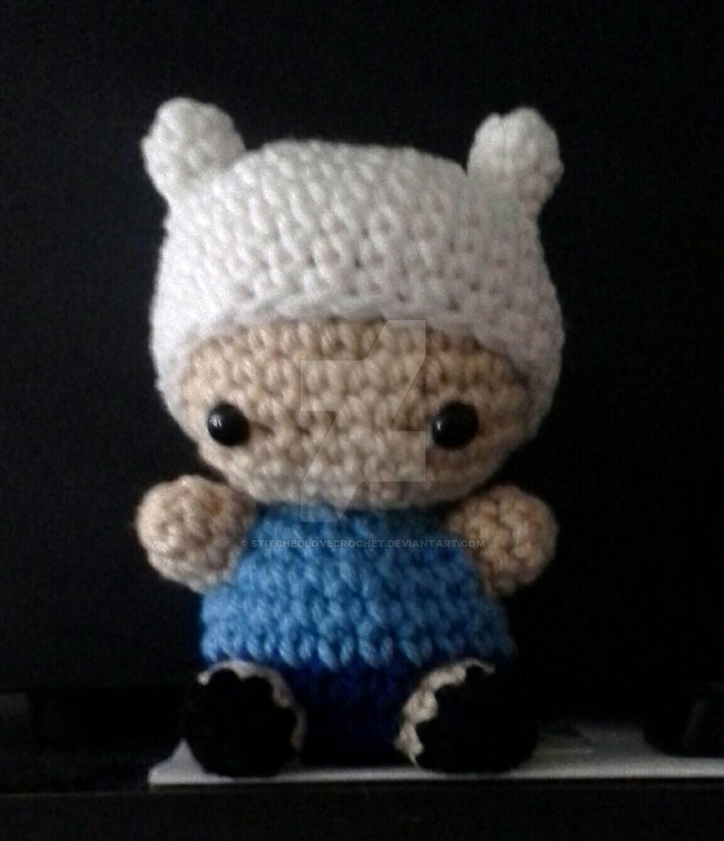 Finn the Human - Adventure Time  Crochet Amigurumi