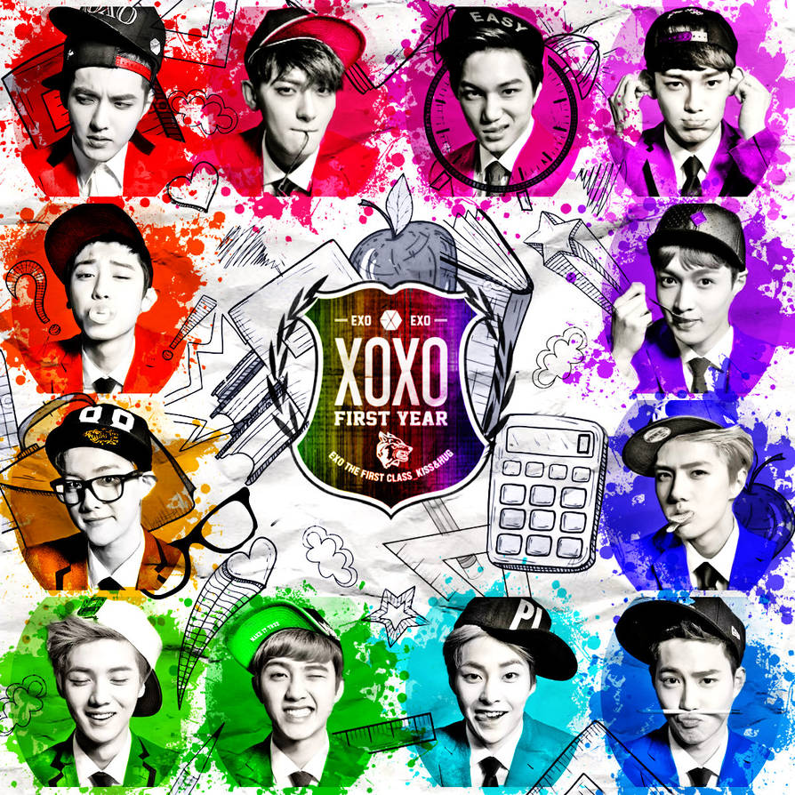 Exo Color Team Exo color splash by diyatheethan on DeviantArt