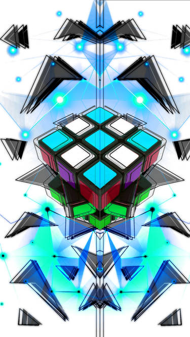 Cubo de rubik Kawaii para colorir by PoccnnIndustriesPT on DeviantArt