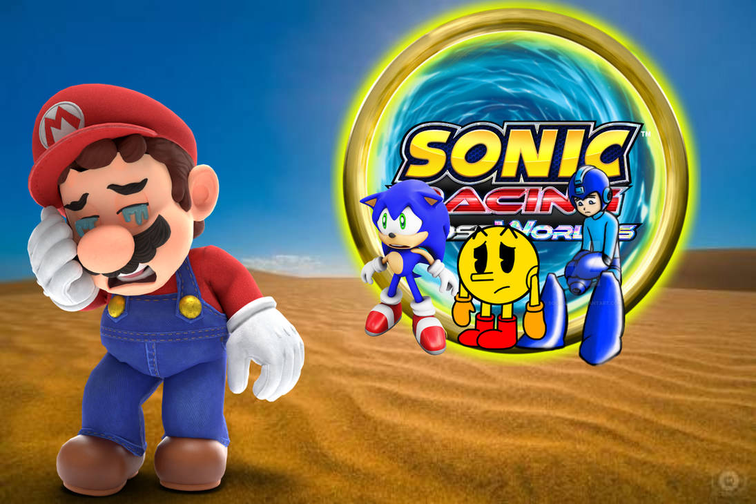 Sad Pacman Sonic, Pac-Man And Mega Man Sad At Mario by NemoCapture on DeviantArt