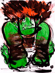 Street fighter Tribute Blanka