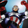 Captian America Colored