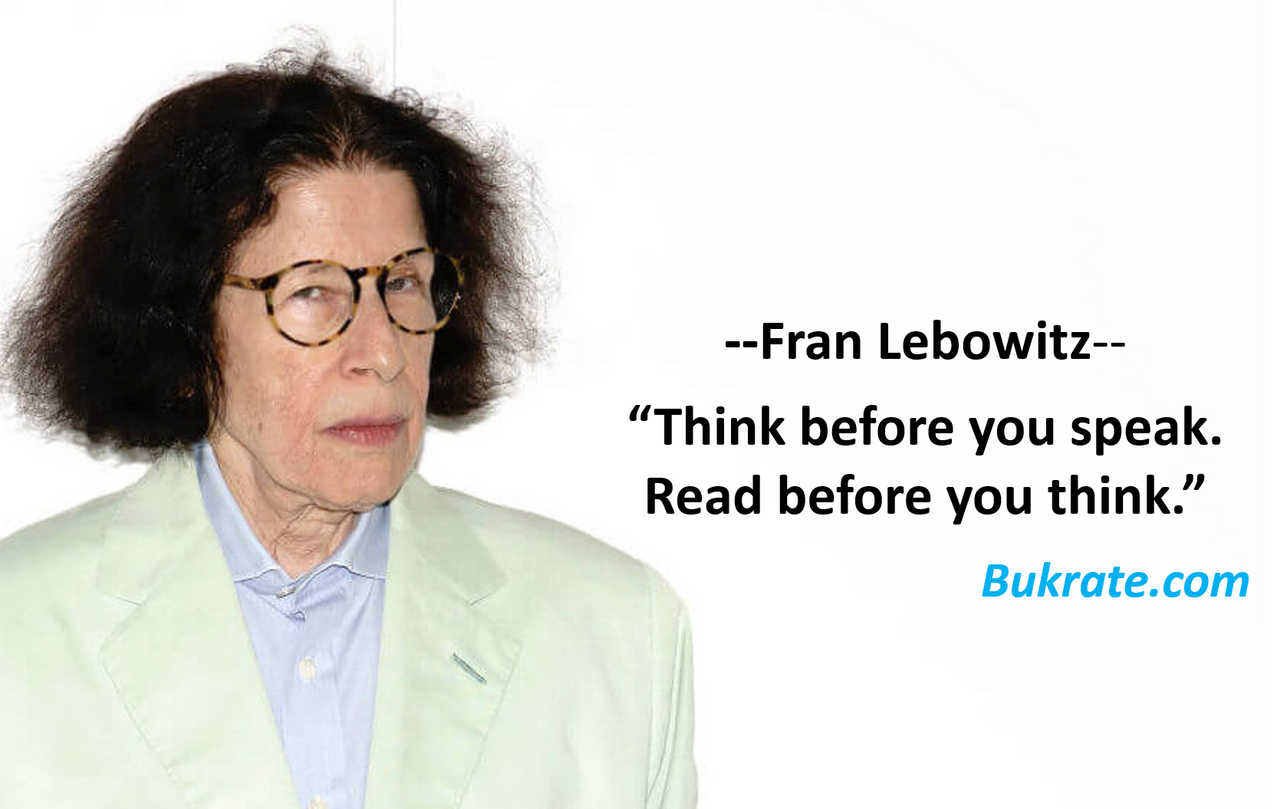 Marc Lebowitz Lebowitz Quotes Fran Lebowitz Quote: “The Great Thing About New