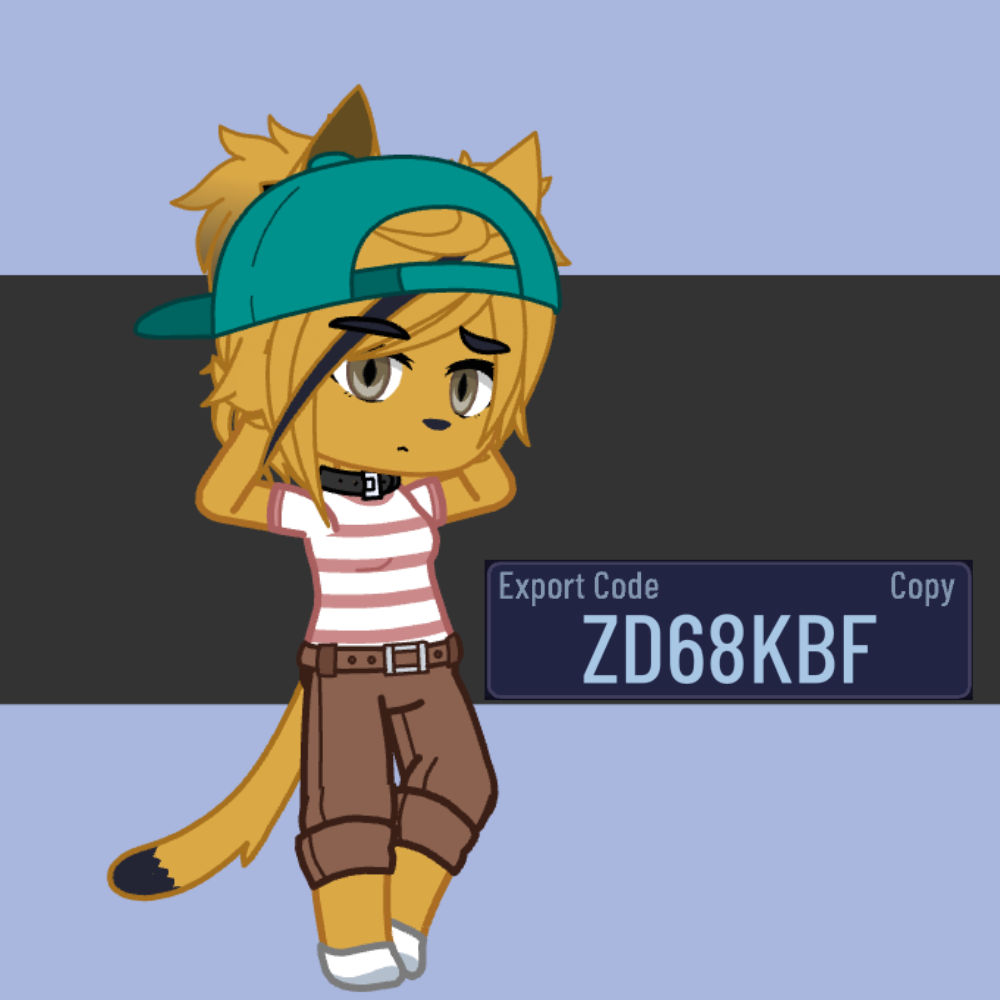 Gimme ur gacha club oc offline export/inport codes so i can remake em!