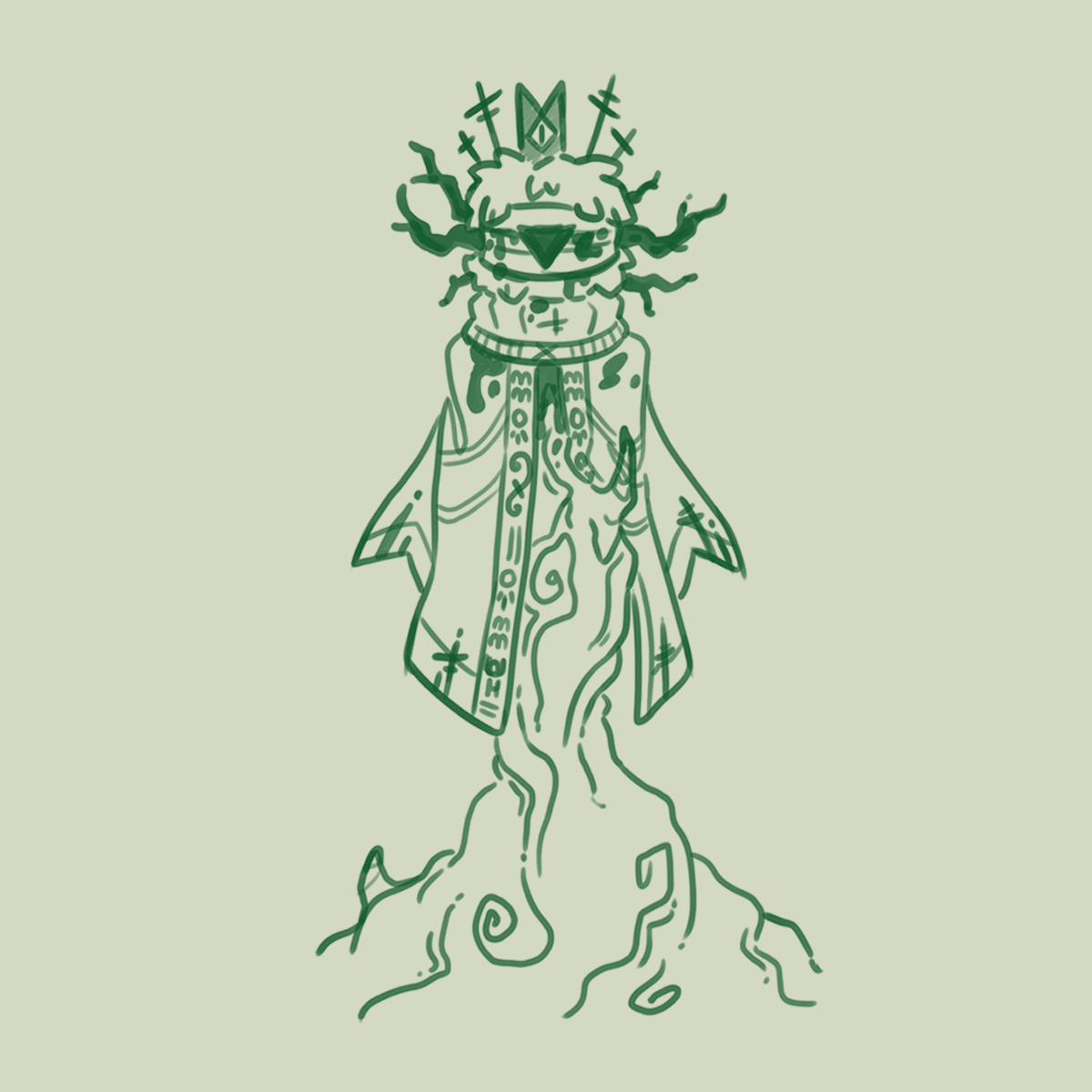 Leshy' | Cult of the Lamb by MisFauxPas on DeviantArt