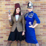 Eleven and TARDIS costumes