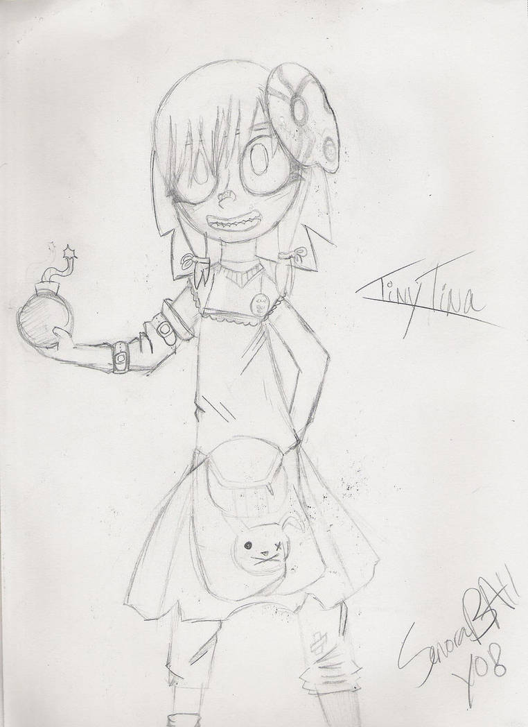 Tiny Tina by eddiebarchive on DeviantArt