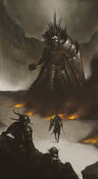 Morgoth and Fingolfin 2