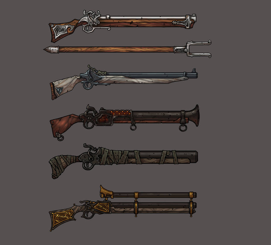 Rifles Concepts by Mentosik8 on DeviantArt