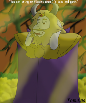 Asgore and the Flowers