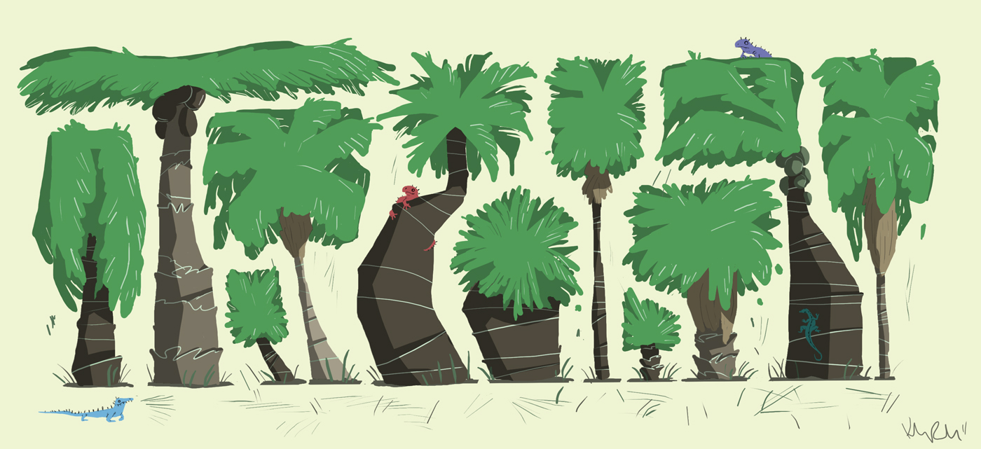 Palm Tree Design