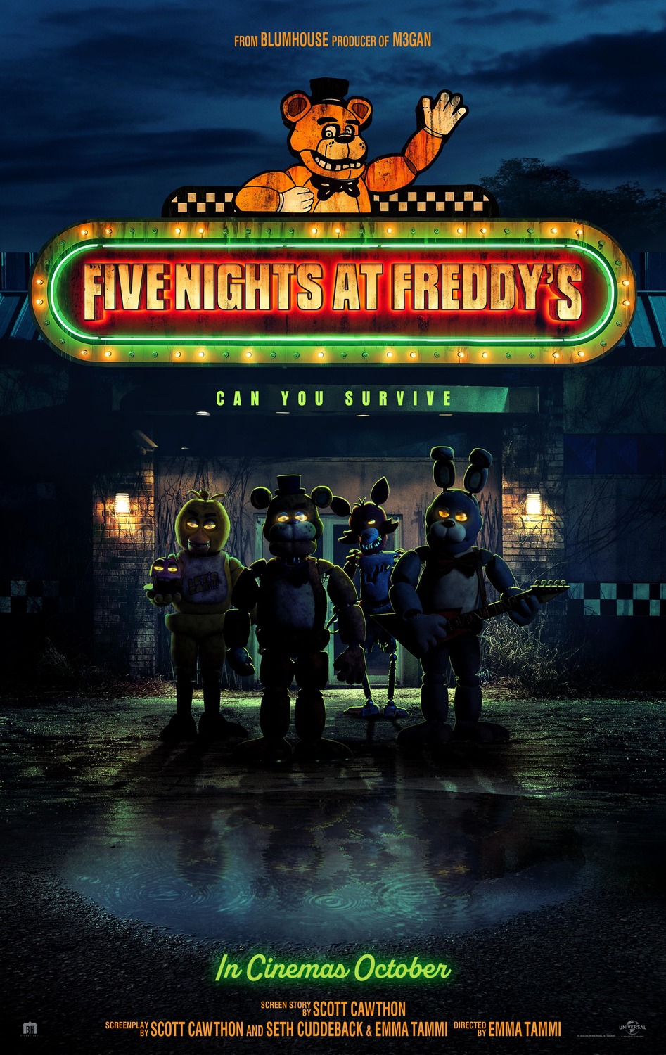 Five Night's at Freddy's Movie (2023) by ReginaldMaster on DeviantArt