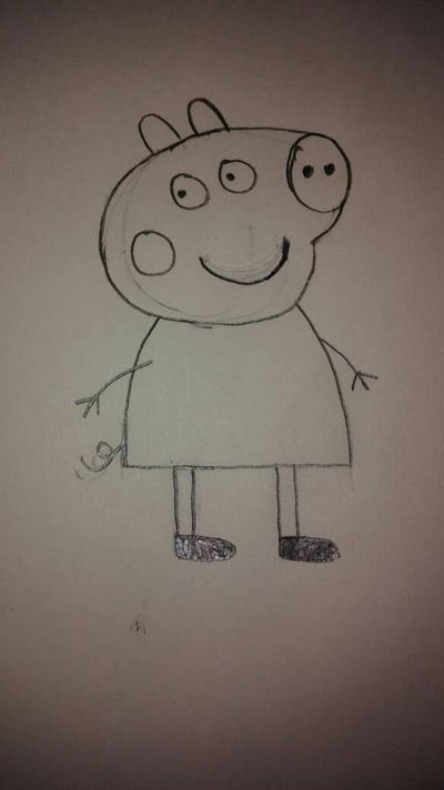 Peppa Pig Drawing by bailal1 on DeviantArt
