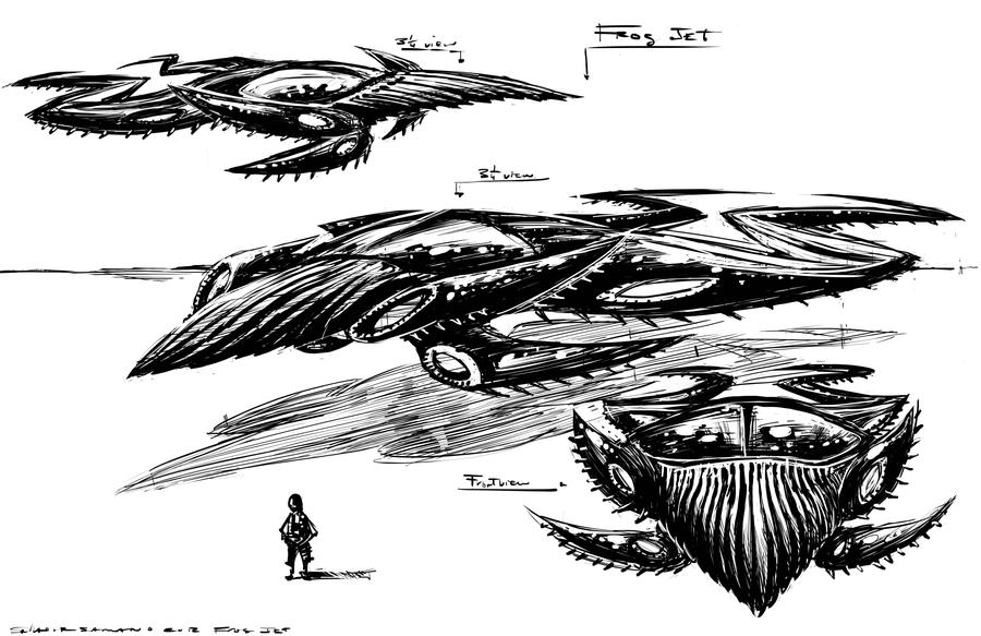 Frog Jet by salvadorsamano on DeviantArt