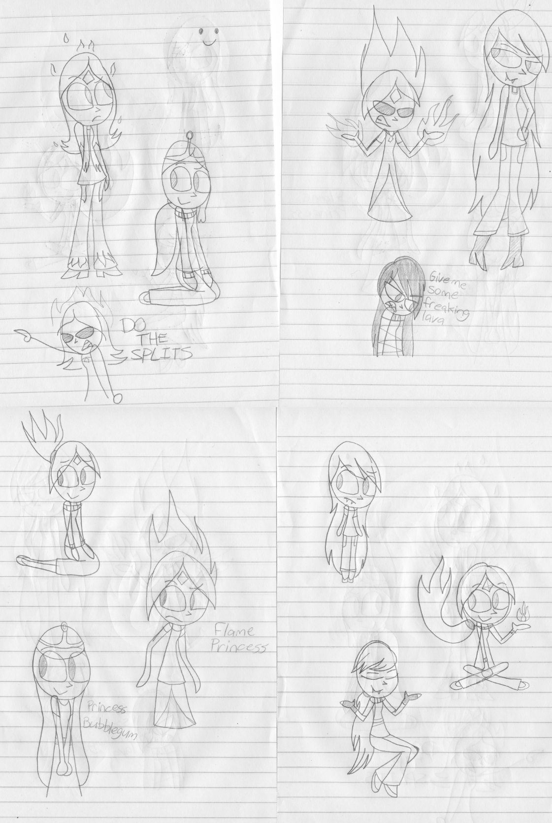 Adventure Time sketchdump