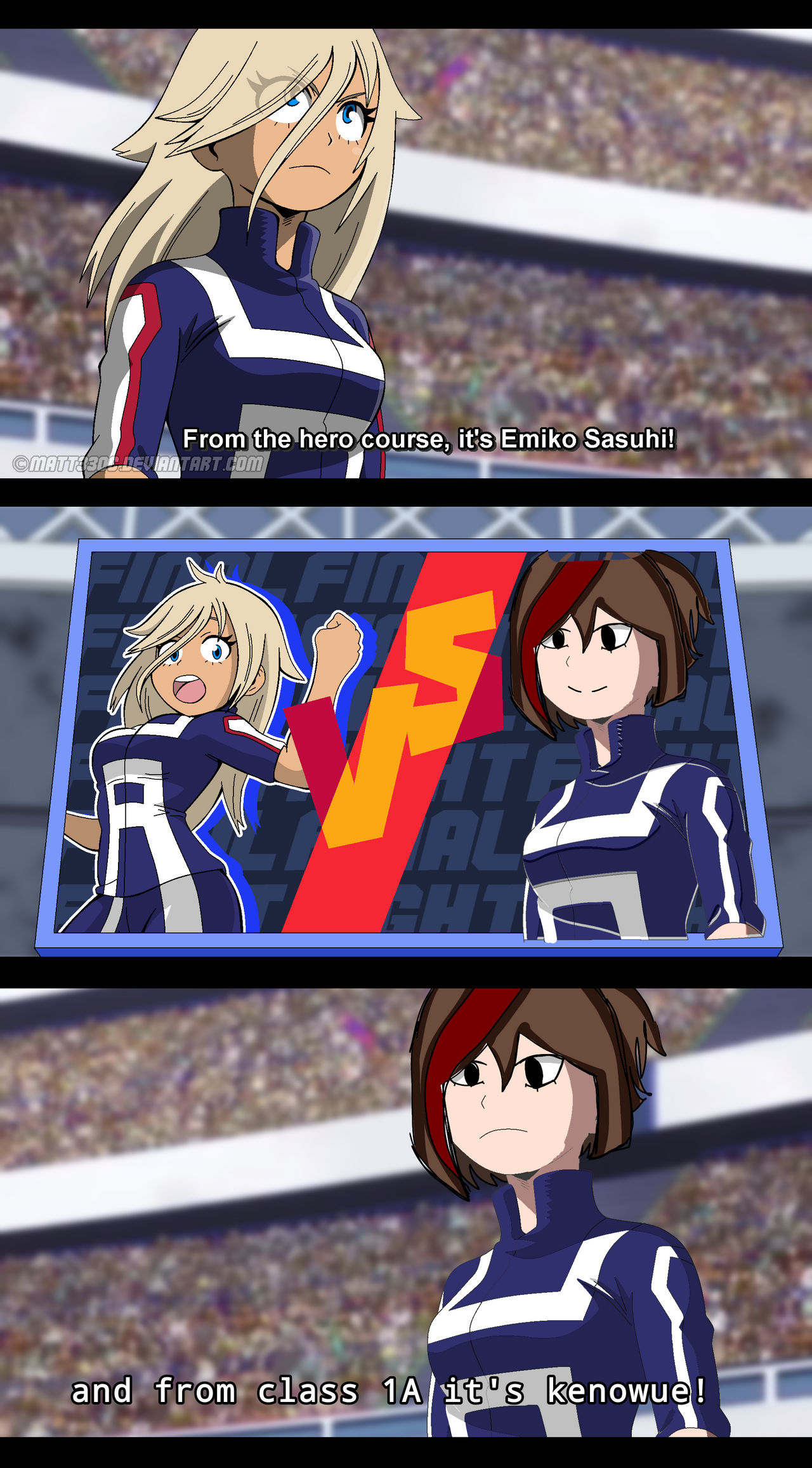 Mhaoc Emiko Vs Kenowue By Ilikemhakitty On DeviantArt mhaoc-emiko-vs-kenowue-by-ilikemhakitty-on-deviantart