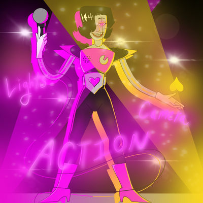 Mettaton Exploding Mettaton EX by LargeDietCoke on DeviantArt
