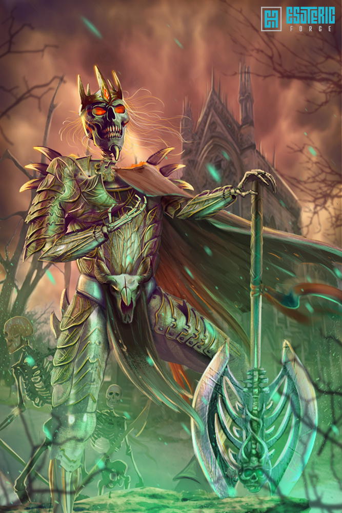 Skeleton Lord by KristinaPavlovic on DeviantArt