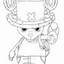 Tony Tony Chopper lineart