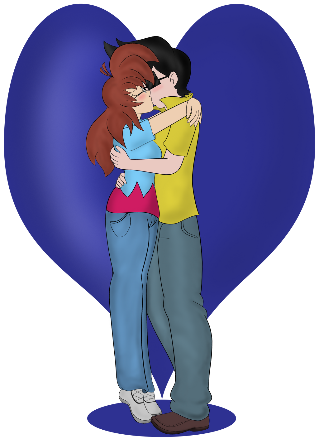 Commission Melvin Girl Melvin And Bj S Kiss By Hollum Dusk On Deviantart Commission Melvin Girl Melvin And Bj S Kiss By Hollum Dusk On Deviantart