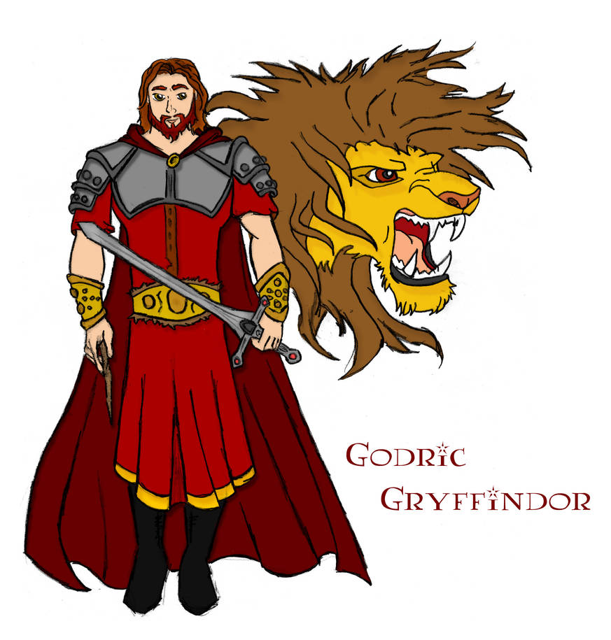 Godric Gryffindor Color By Juan026 On DeviantArt godric-gryffindor-color-by-juan026-on-deviantart