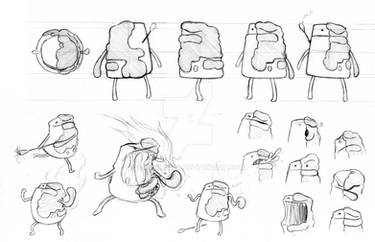 Mad Marshmallow - Character Design Sheet