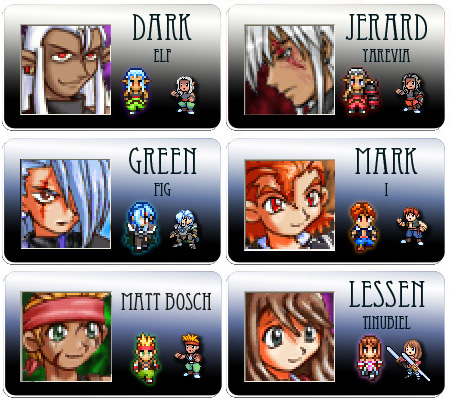 Mirror Legacy Characters I