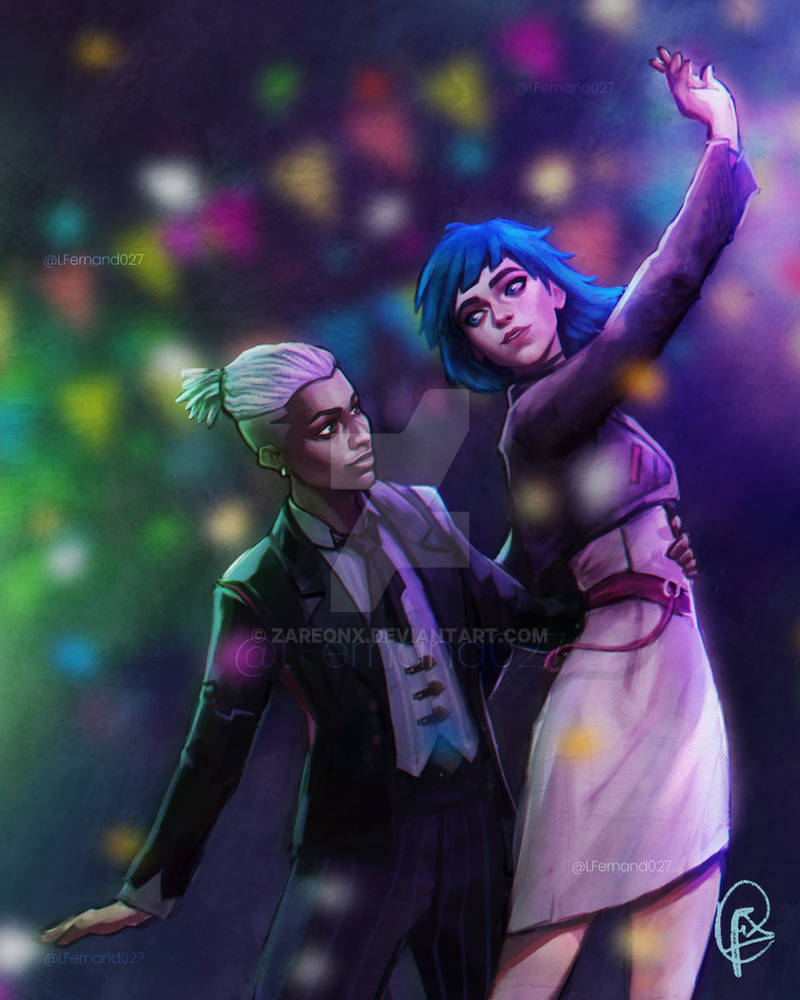 Timebomb - Ekko and Powder , Arcane - League by zareonx on DeviantArt